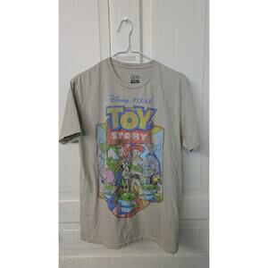 Disney Pixar Toy Story T shirt adult Medium tan